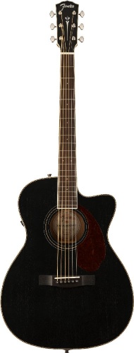 FENDER PM-3CE Mahogany Triple-O Black Top